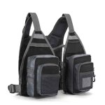 Gilet de pche rglable en plein air, gilet ultra lger, sacs de pche pour hommes et femmes, sac de ...