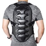 Gilet de protection armure moto equipement pour motocross vlo scooter skate snowboard ski (l)