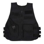 Gilet de protection respirant pour enfants 2025, pour la chasse en plein air, les jeux de combat, noir, ...