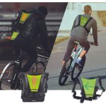 Gilet r�fl�chissant tnb gilet signal�tique led + t�l�commande