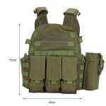 Gilet tactique militaire en nylon imperméable, dulgla600d, plaque durable, plate - forme electrolux chest, ... Gilet tactique militaire en nylon imperméable, dulgla600d, plaque durable, plate - forme electrolux chest, ...