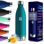Gjfty - gourde isotherme - 1l - bouteille isotherme sans bpa, gourde sport etanche, réutilisable, gourde ... Gjfty - gourde isotherme - 1l - bouteille isotherme sans bpa, gourde sport etanche, réutilisable, gourde ...