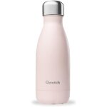 Gjfty - qwetch - bouteille isotherme originals rose pastel 260ml - 24h froid et 12h chaud - etanche, ...