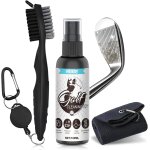Gjhgf - 3 - in - 1 golf accessoire, outil de nettoyage de golf, 100 ml club de golf spray nettoyant, ...