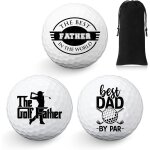 Gjhgf - 3 pezzi set regalo di palline da golf happy birthday divertente regalo palline da golf per golfisti ...