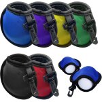 Gjhgf - lot de 6 pochettes de nettoyage pour balles de golf, sac de rangement avec clip de suspension, ...