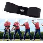 Gjhgf - entranement au swing de golf brassard avec entraneur de swing de golf jaune et balle golf entraneme ...