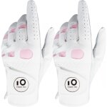 Gjhgf - gants de golf femme main gauche droite en cuir cabretta marqueur de balle gant durable confortable ...