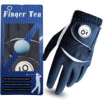 Gjhgf - gant de golf homme main gauche droite cuir avec marqueur de balle value pack, gants durable doux ...