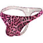 Gjhgf - homme imprimé léopard tanga taille basse bikini slip sous - vêtement Gjhgf - homme imprimé léopard tanga taille basse bikini slip sous - vêtement