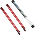 Gjhgf - indicateur de direction de bton, lot de 2 btons d'entranement de swing de golf, btons d'alignement ...