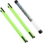 Gjhgf - indicateur de direction de bton, lot de 2 btons d'entranement de swing de golf, btons d'alignement ...