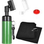 Gjhgf - kit de golf, kit d'outils de brosse pour serviette de golf, outil de nettoyage de golf, brosse ...