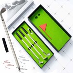 Gjhgf - stylos a bille en forme de club de golf, mini golf club putter stylo a bille avec bote cadeau, ...