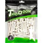 Gjhgf - tees de golf tees de golf professionnels en bois naturel lot de 100