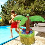 Glacière gonflable pour palmier, fournitures de fête a thème, seau a glace, pour piscine d'été, 2021 Glacière gonflable pour palmier, fournitures de fête a thème, seau a glace, pour piscine d'été, 2021