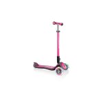 Globber trottinette elite deluxe lights 3 roues - rose