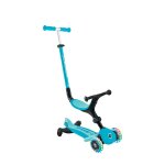 Globber - trottinette evolutive go - up active lights 360 - bleu aqua