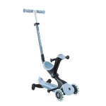 Globber - trottinette evolutive go - up deluxe lights 360 - bleu ciel