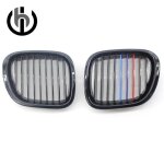 Gloss black m class calandre avant noire brillante / mate, 2 pi�ces, pour bmw z3 1996 - 2002 51138397504 ...