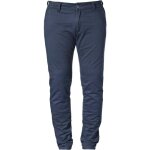 Gms chino atheris pantalon textile moto, bleu, taille 32 38 pour hommes