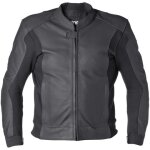 Gms gs - 1 blouson de moto en cuir, noir, taille 54 pour hommes