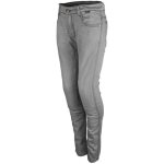 Gms rattle slim jeans de moto de dames, gris, taille 36 pour femmes