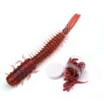 Gobass - leurre souple de type ver en silicone avec bouteille, appt elde type poisson nageur en plastique, ...