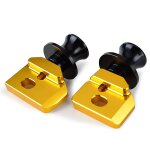 Gold curseur de bobines de bras oscillant de r�glage de cha�ne, accessoires pour honda cbr650r cb650r ...