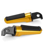 Gold repose - pieds arri�re de passager pour yamaha, repose - pieds pour yamaha mt07, trucs 07, fz6, ...