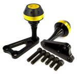 Gold pour yamaha yzf r3 r25 mt - 03 mt03 2015 - 2017 yzf - r3 abs yzf - r25 protection contre les chutes ...