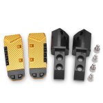 Golden p�dales de passager arri�re de moto, repose - pieds pour kawasaki z800 z900 rs z650 z750 z1000 ...