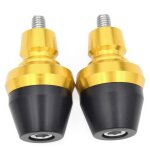 Golden pi�ces de vis de curseurs de cadre de moto, yamaha yzf, r1, r6, fz1, fz6, fazer, fjr, xjr, xj6, ...