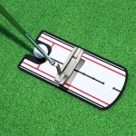 Golf pro putting miroir de formation eyeline alignement swing pratique secourisme