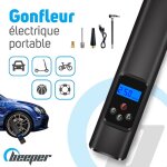 Gonfleur electrique pour voiture, trottinette electrique, ballon, vlo, etc.