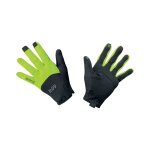 Gore wear c5 gore - tex infinium gants black / neon yellow homme noir