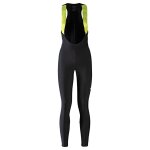 Gore wear progress thermo bib tights womens neon yellow femme