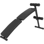 Gorilla sports - banc de musculation pliable, noir