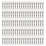 Goupille de verrouillage 8 / 100 #, 10 / 12 pi�ces, roulement a billes pivotant, anneaux solides, connecteur ...