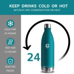 Gourde 1l, gourde isotherme anti fuite, gourde sport sans bpa, bouteille isotherme froid&chaud, gourdes ...