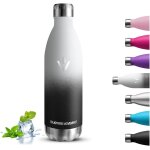 Gourde isotherme, gourde 1l, sans bpa, gourde sport, anti fuite, gourde inox, 24h froid & 12h chaud, ...