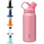 Gourde isotherme en acier inoxydable 800 ml - anti - fuite - chaud / froid - double paroi isole - sans ...