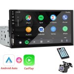 Gps et ecran voiture tactile 7 pouces compatible camra recul g06