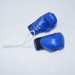Grand gant de boxe de simulation, 10cm, pendentif de salle de boxe, drapeau de match, mini petit gant ...