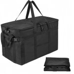 Grand sac de voyage avec serrure a bagage approuve par la tsa, 130l sac etanche pour weekend nuites ...