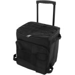 Grande glacire a roulettes 43l, double fermeture eclair, etanche, etanche, sac isotherme souple avec ...
