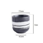 Grandes tasses a th� en c�ramique, service a th� en porcelaine, service a th� kung fu japonais, tasse ...