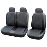 Gray 3 pièces housse de coussin de siège de camion de voiture universelle 1 + 2 type housse de siège ... Gray 3 pièces housse de coussin de siège de camion de voiture universelle 1 + 2 type housse de siège ...