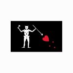 Green 90x150 cm os de cr�ne jolly roger avec sensation de pirate p�ritel rouge, 90x150cm drapeau haute ...