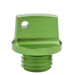 Green bouchon de remplissage d'huile moteur de moto, couvercle de vis de remplissage d'huile moteur cnc, ...
